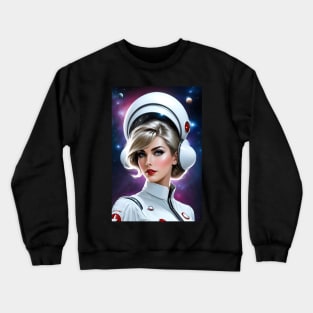 Space nurse art Crewneck Sweatshirt